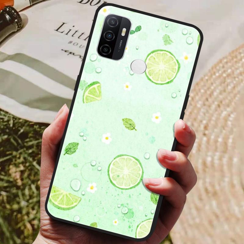 Чехол для OPPO A53S 2020 Кот Волк Расписной Силиконовый Мягкий Чехлы для Телефона для OPPO A53 A 53 Задняя Крышка Fundas Для OPPOA53 4G A 53S Para