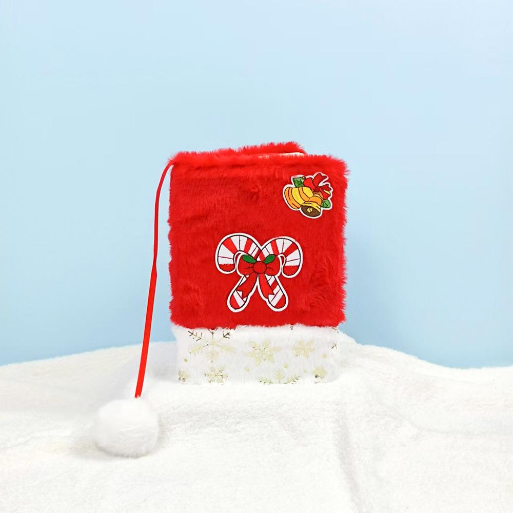 Креативный плюшевый блокнот на Рождество: Мультяшный журнал с горизонтальной линовкой