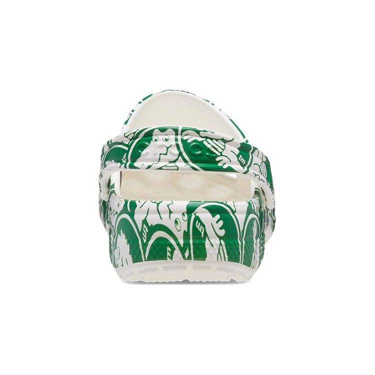 Crocs Resin Casual Fashion Kids Sandals Kids Sandals White Green 210007-3WH