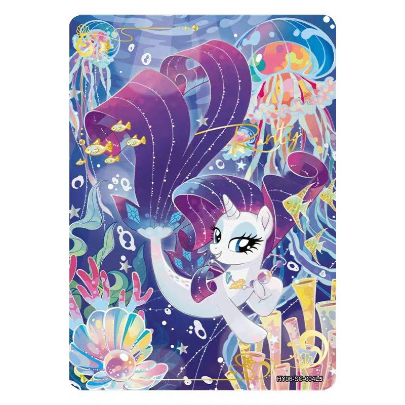 Genuine My Little Pony Card Friendship Eternal 6 7 8 Huiyue Series SC SLR SGR UR Cute Princess Anime Collectible Cards Toy