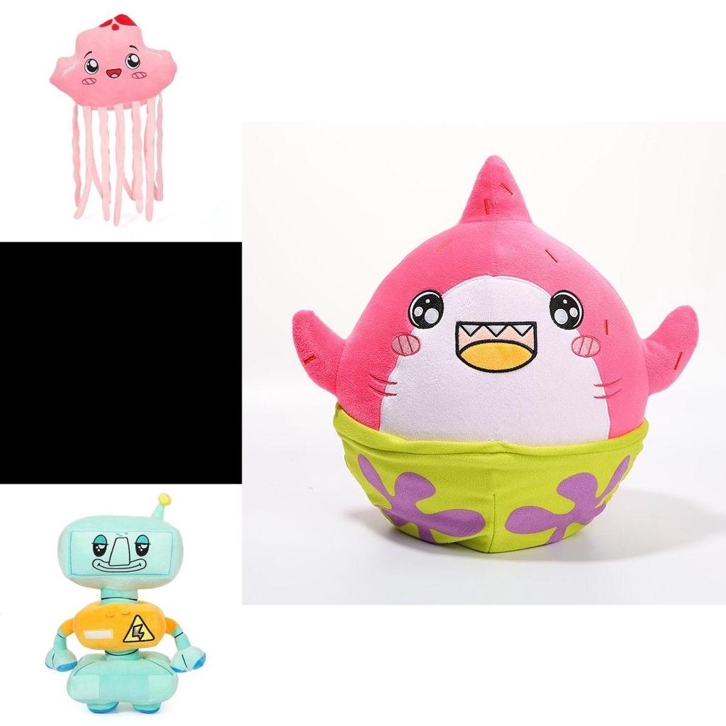 Spongebob Lankybox Cartoon Character Plush Toy 34*14cm