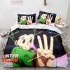 Новый модный Комплект постельного белья HUNTER×HUNTER Односпальный Двуспальный Full Queen King-Size Размеры Размеры Комплект постельного белья Взрослые Дети Спальня Пододеяльник Комплекты 3D