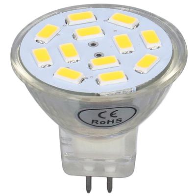 4 шт. Лампа MR11 12LED 4 Вт 400 лм с цоколем с двумя штырьками, лампа для ландшафтного точечного освещения для спальни, DC12V, теплый белый