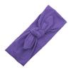 Headband Solid Bow Knot Softness Knotted Ears Ornaments Elastic Styling Hair Accessories Headwear for Makeup Yoga Gym Running