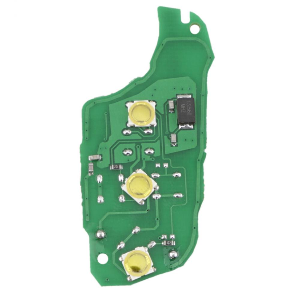 Car 433mhz 3 Remote Buttons Key Id46 Chip And Hu83 Blade Fit For Peugeot 208 2008 301 308 5008 508