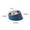 Large Capacity Dog Feeder Anti Rollover Pet Bowl New Food Bowl