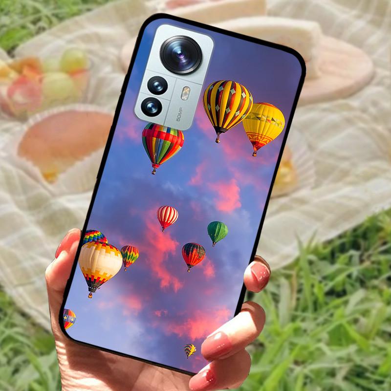 Для Xiaomi Mi 12 Чехол 12X 12S Мягкий Силикон Мультяшный Расписной Чехол для Телефона Для Xiaomi 12 Pro Чехол 12S PRO Ударопрочный Bumper