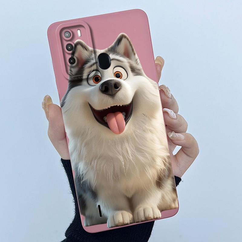 Для Itel Vision 3 Vision 1 Pro Чехол Задняя крышка Кот Мягкий силикон Защита камеры Чехол Для Itel Vision3 V1sion1 Pro Чехол-бампер