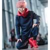 Anime Tokyo Itadori Yuji Cosplay Costume with Hooded Pants For Halloween Outfit School Carnival Uniform