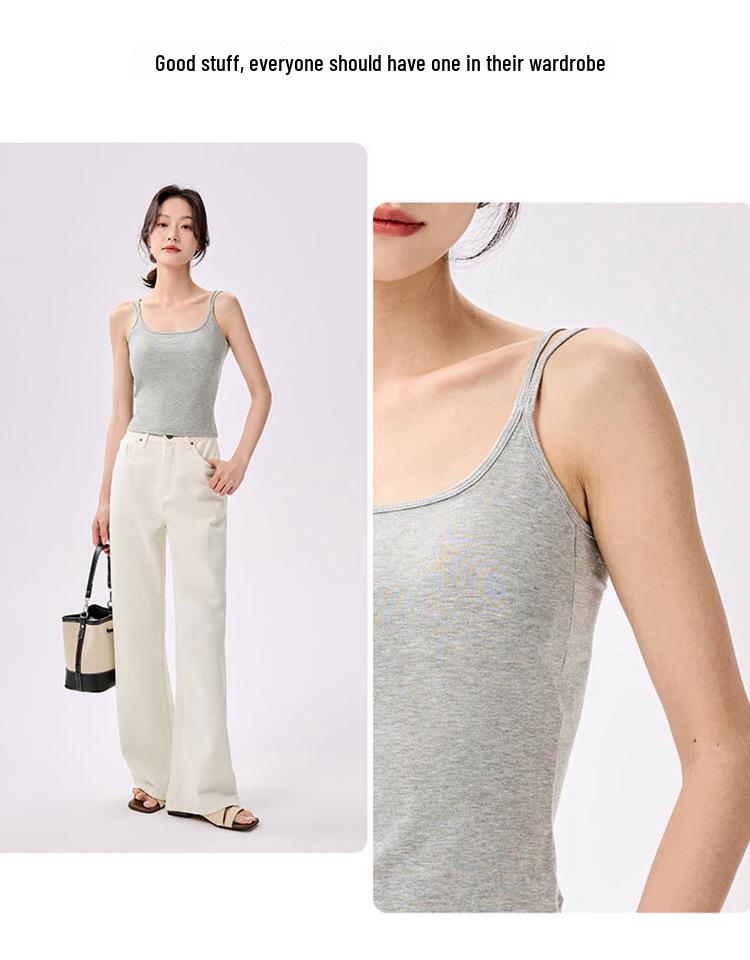 Бесшовный летний жилет без рукавов с боковыми вставками для женщин