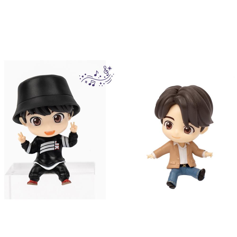 BTS (Бантан мальчики) Набор фигурок монитора "MIC Drop + Dynamite", TinyTan, официальный, оригинальный, аутентичный, армейский, фигурка идола, KPOP