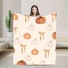 Merry Christmas Blanket  Soft Warm Plush Throw for Home Bed Travel Airplane  Festive Flannel Bedspread Decor