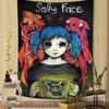 Игра Sally Face Цветной Гобелен Настенный Декор Дешевый Хиппи Настенный Декор Богемные Настенные Гобелены Мандала Настенный Декор Листы