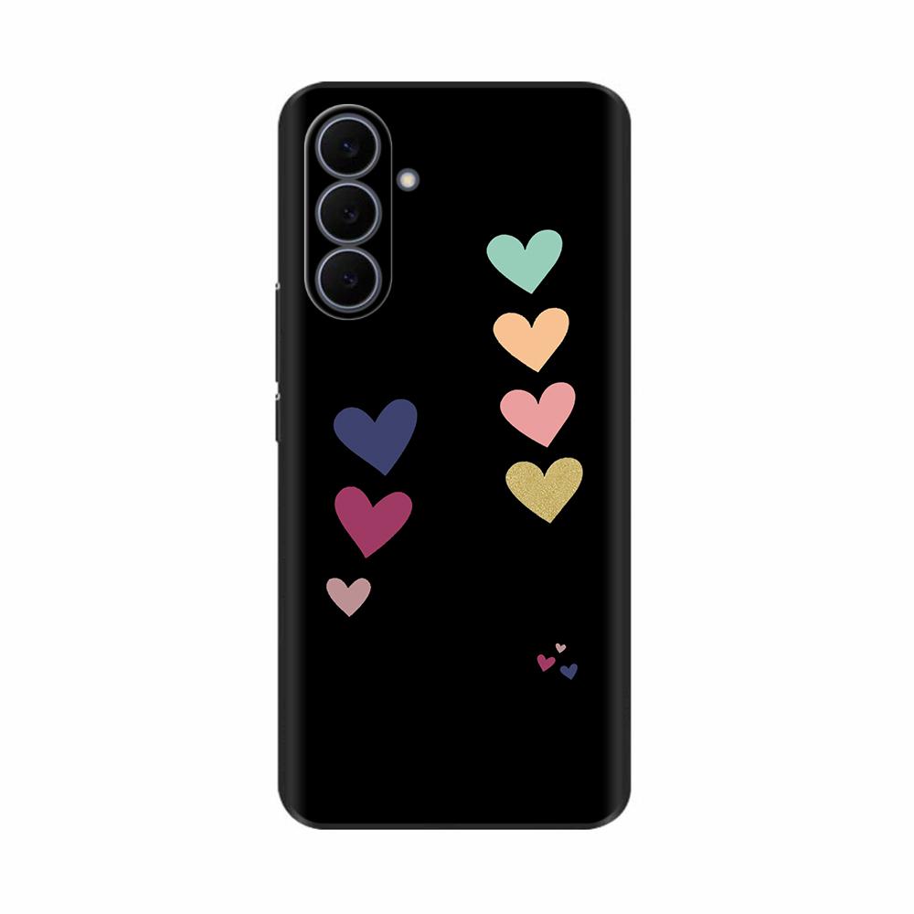 Для Samsung Galaxy S25 FE Чехол Сладкие Узоры Мягкий Жидкий Силикон Чехол Для Samsung S25 FE Чехлы Для Телефона S25FE Ударопрочный Fudnas