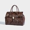 Retro High-Value Large-Capacity Tote Bag Casual Versatile Handheld Briefcase Niche Design Commuter Shoulder Bag