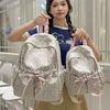 Школьная сумка женская ins стиль корейская девушка маленькая свежая школьная сумка 1011 цветочная студенческая сумка рюкзак рюкзак большой емкости