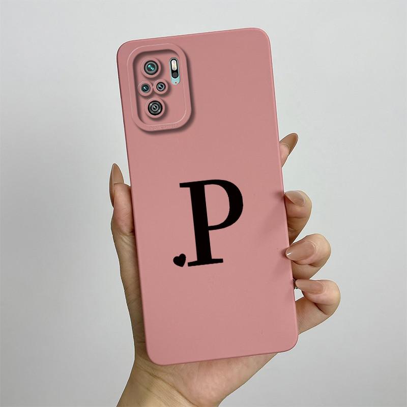 Для Xiaomi Redmi Note 10 4G Чехол Note 10S Сердечко Буквы Чехол Мягкий Силиконовый Чехол Для Redmi Note 10 Pro Max Note10 S Сумки