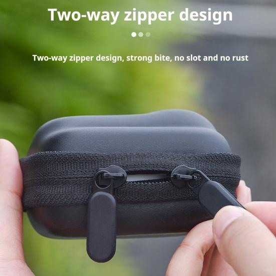 Портативная сумка для хранения, твердый чехол, мини-кейс для хранения, застежка-молния, ударопрочный, ударопрочный чехол для переноски Insta360 GO 3/3S
