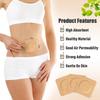 Replacement Disposable Castor Oil Pack Self-Adhesive Universal Adhesive Navel Stickers Seepage Resistant Belly Button Protectors