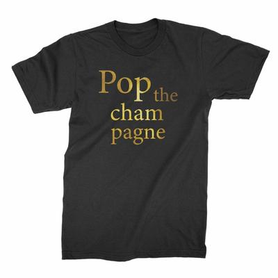 Pop the Champagne Shirt New Years Eve Champagne T-Shirt Funny Happy New Year 201 Unisex T-Shirt