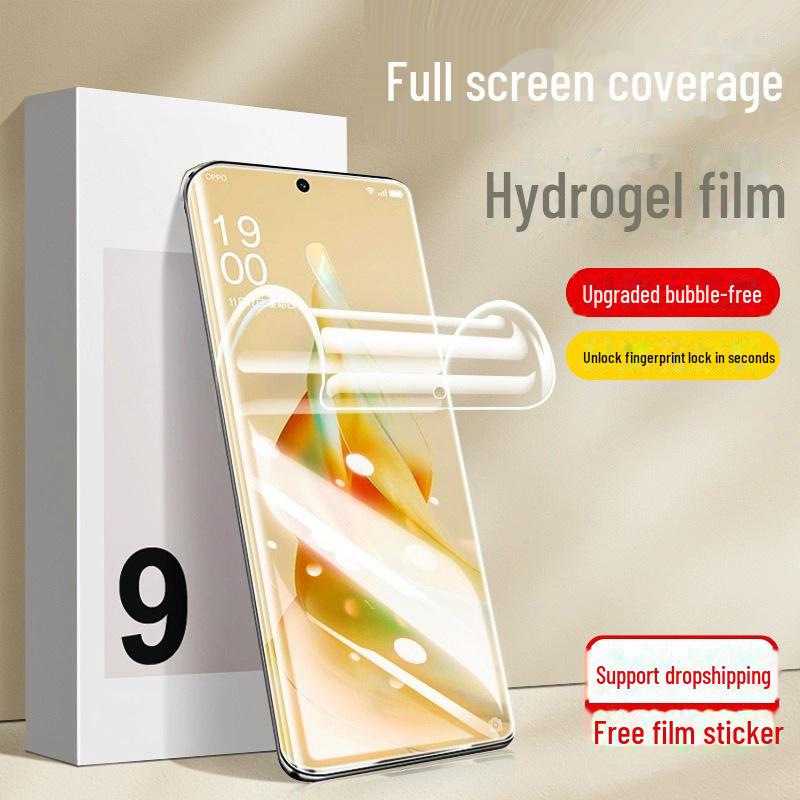 Compatible Hydrogel Film for OPPO R17 Pro/R15/R11 Full Screen, K10 Vitality, K9, K7x, K5 Anti-Peeping Screen Protector