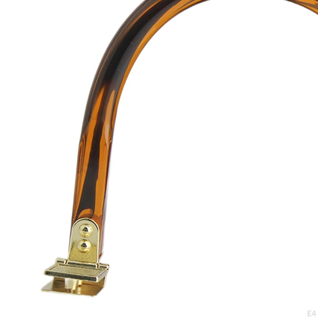 Bag Handle Ladies Stylish Detachable Sturdy Handcraft Practical Semicircular for Tote Handbag Beach