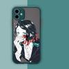 Чехол для телефона Enmu Demon Slayer с аниме для IPhone 14 13 12 11 Mini Pro Max XS X Max XR 8 7 Plus SE 2022, цвет кожи, чехол для телефона