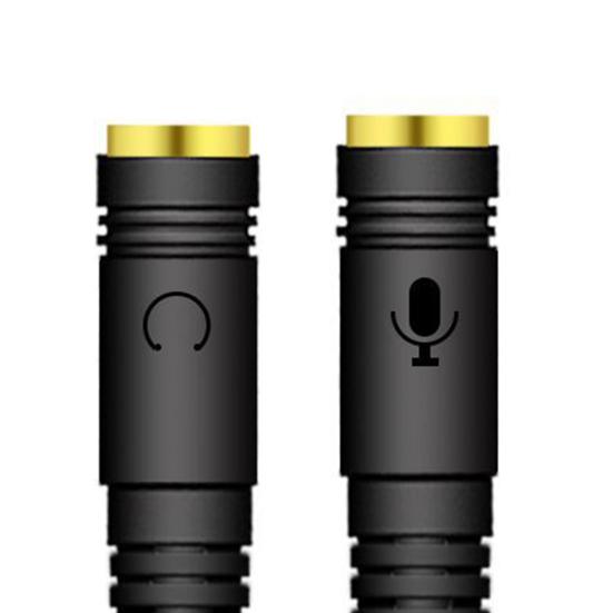 Кабель-адаптер 2-в-1 Высококачественный 3,5 мм Разветвитель-конвертер AUX для наушников для мобильного телефона