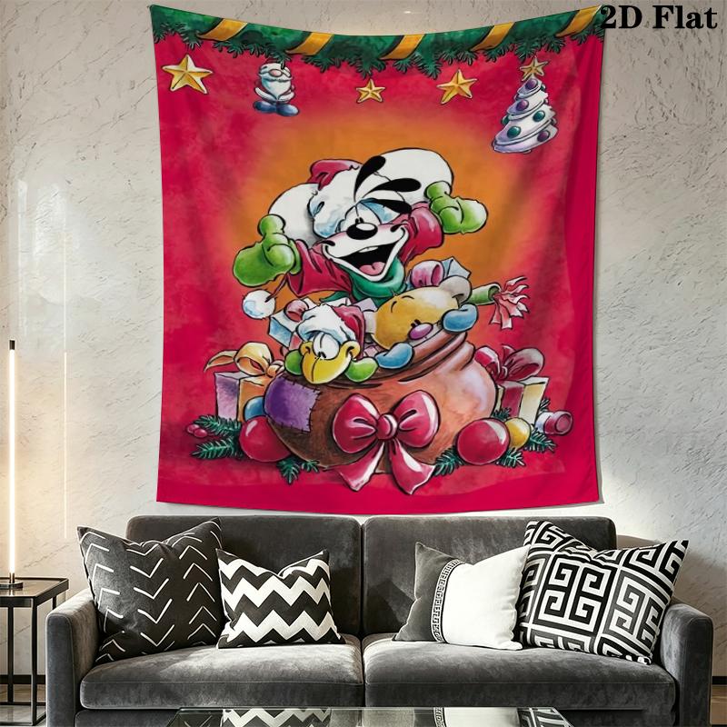 diddl Wall Tapestry Aesthetic Wall Hanging Printed Fabric Blanket Decorative Tapestries for Bedroom Living Room Home Decor