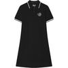 Heritage Logo Short Sleeve Dress Women Dresses Black F11W538309F-BK