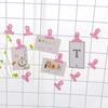 8 шт. Зажимы для бумаг Круглый хвост Безопасная конструкция Металлические зажимы Стабильное зажатие