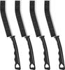 4PC Multi-Purpose Hard Bristle Crevice Cleaning Brush -Deep Reach Gap Cleaning Tool for Household Use Versatile, Durable, Thin Brush To Clean Tight