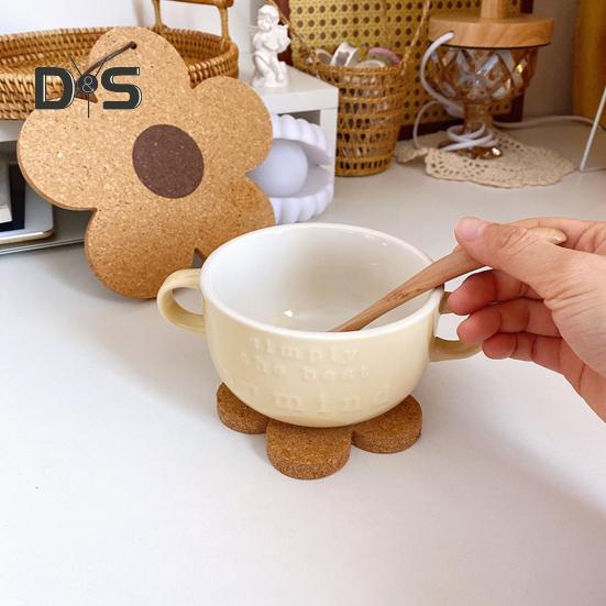 Держатели для горшков в форме цветка, термостойкие с подвесной веревкой, кухонные изоляционные подставки с тонкой текстурой, подставка под горячее для посуды