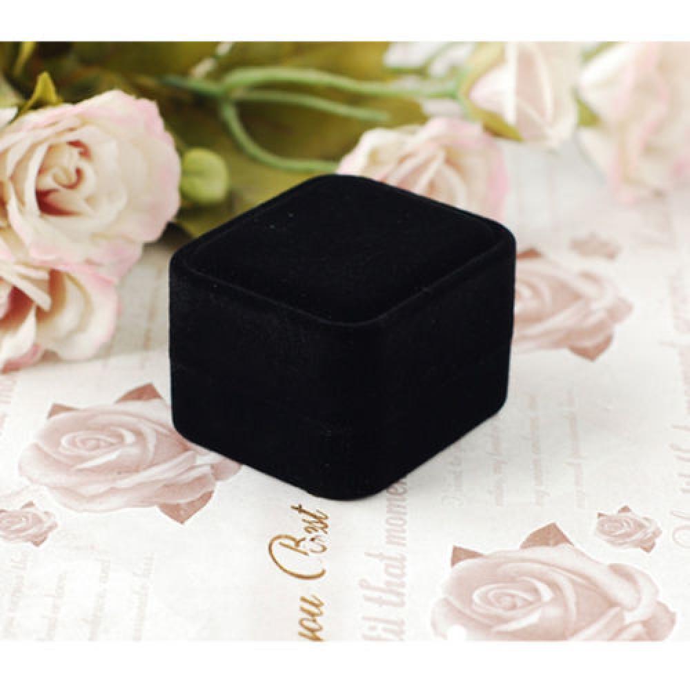 Organizer Case Jewelry Storage Velvet Display Ring Box