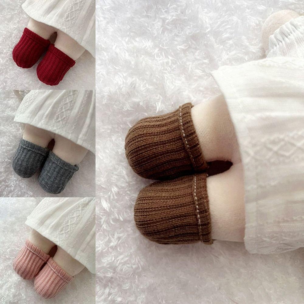5 Colors Cotton Doll Socks Dolls Accessories Doll Casual Socks Clothes Socks  15/20cm Cotton Dolls