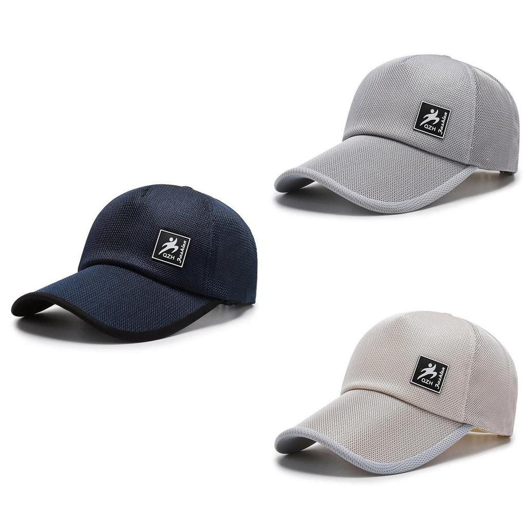 Трендовая мужская бейсболка, летняя шляпа с регулируемой посадкой для защиты от солнца