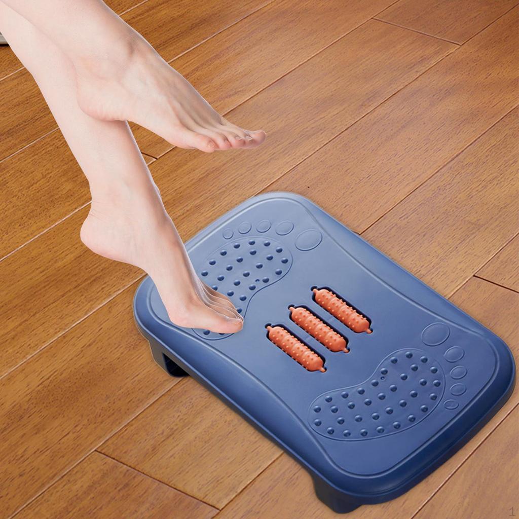 Подставка для ног под настольным табуретом. Удобная подставка для ног с роликовой массажной ножкой для автомобильных игр.