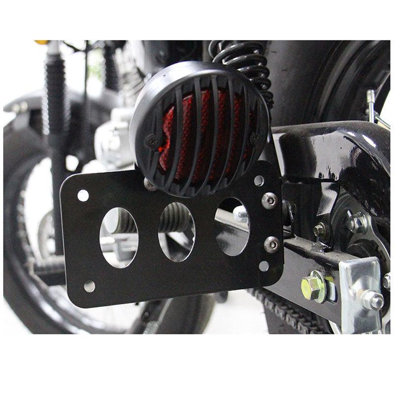 Круглый светодиодный задний стоп-сигнал для мотоцикла Harley Bobber Chopper, скутеров, мотоциклетные аксессуары