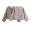 Kaslead New Arrival Women's Clothing Fashion Style Stylish Simple and Versatile Cotton Jacket Outwear 4341762