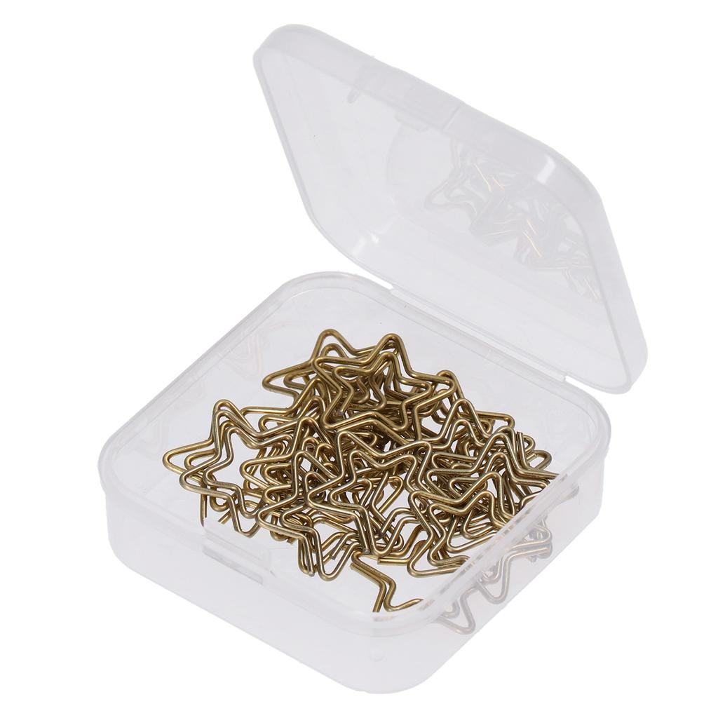 Скрепки нержавеющие невыцветающие простые уникальные милые легкие практичные мини-скрепки для офиса