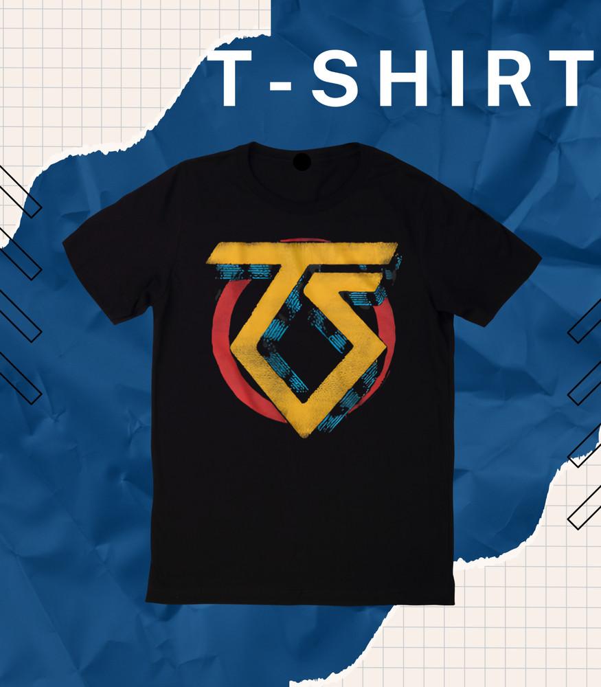 Twisted Sister Vintage Glam Rock Logo Men T Shirt Music Album Concert Tour Top E