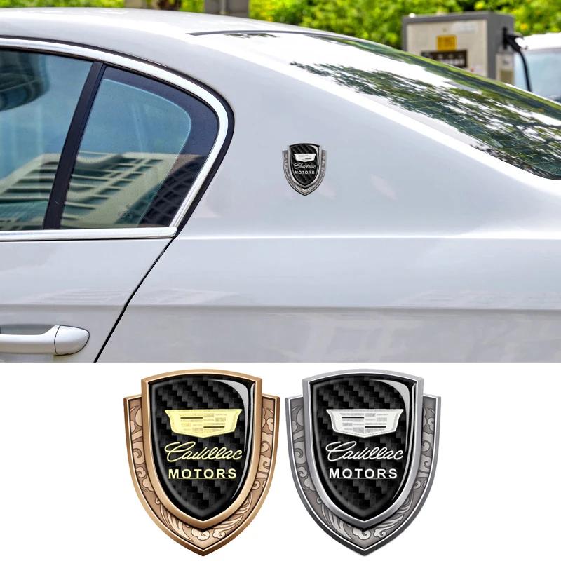 Боковой знак на стекло автомобиля для Cadillac Seville XT4 CT4 CT5 SLR CTS DTS ATS Escalade Внешние аксессуары Наклейка из углеродного волокна