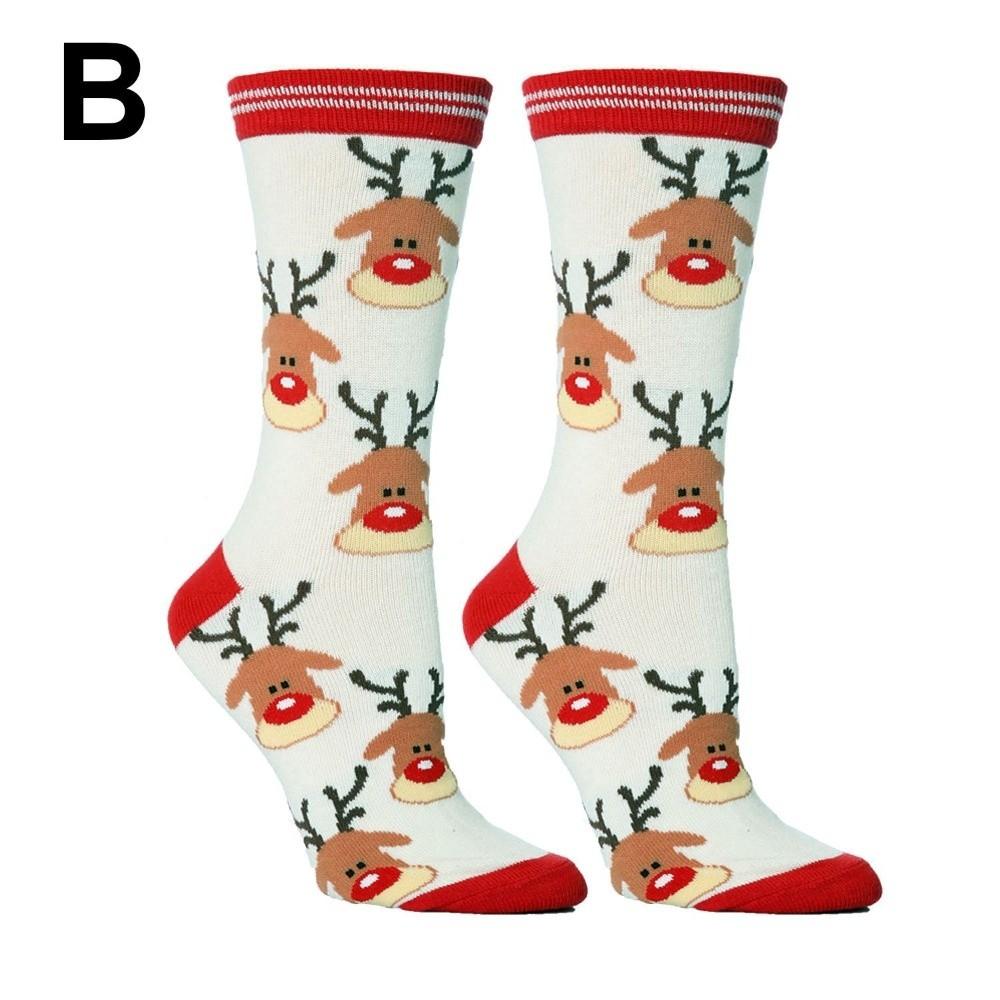Thickness Novelty Xmas Funny Socks Man Woman Lady Santa Stockings Christmas Socks Santa Claus