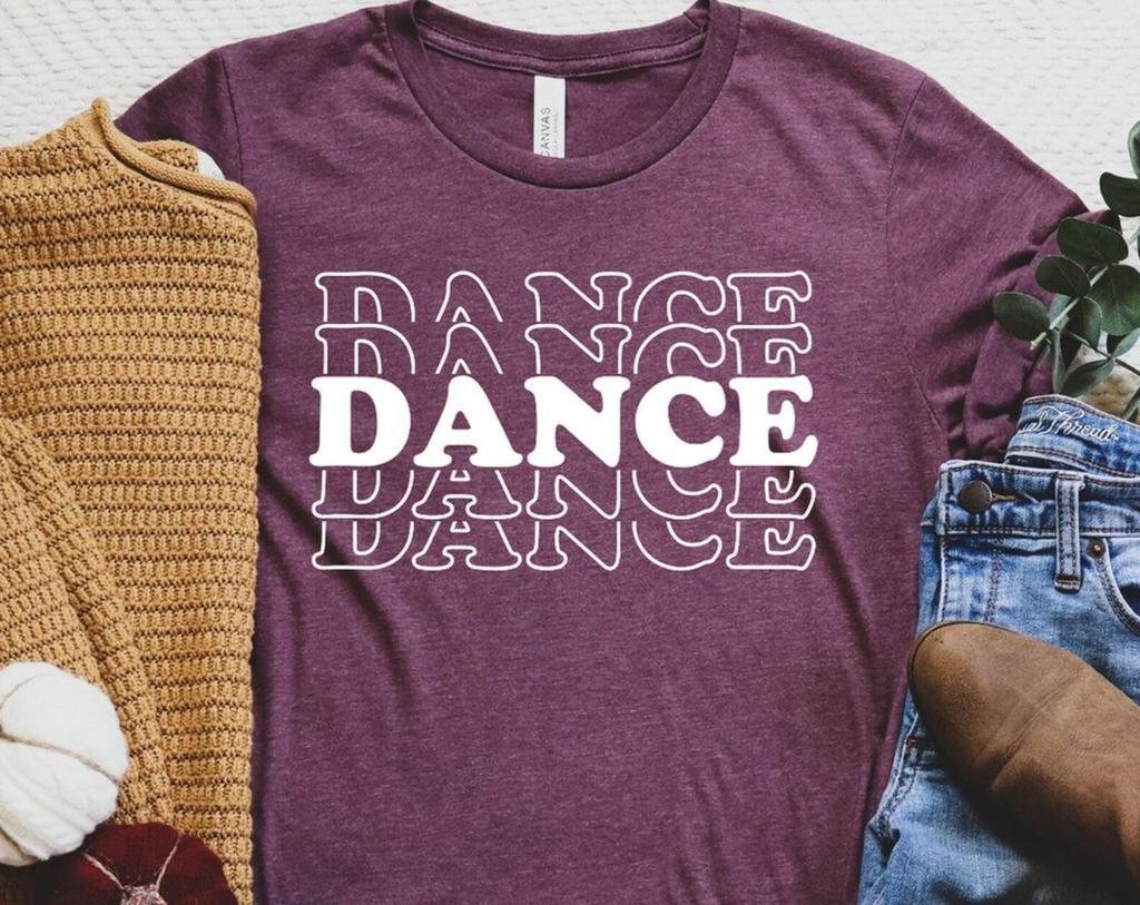 Dance Shirt, Dancer Shirt, Dance Love T-Shirt, Dancer Gift, Ballerina Shirt, Ballet T-Shirt Gift, Dance Teacher Shirt
