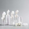Froth Pump Soap Mousses Liquid Spray Bottle With Cleansing Brush Refillable Bottles Foaming Bottle