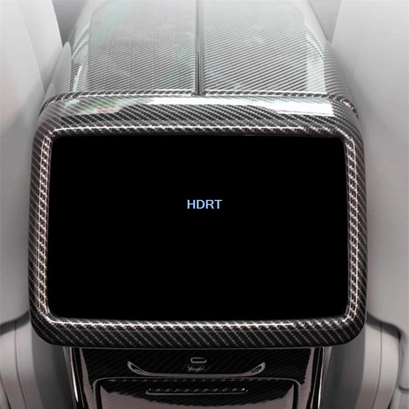 For Nio Onvo L60 2024 + Car Styling Carbon Fiber Interior Window Control Panel Steering Wheel Air Vent Outlet Armrest Box Cover