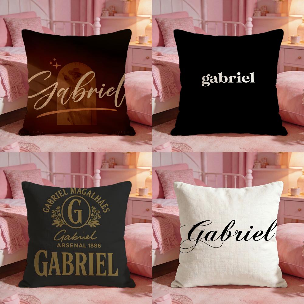 GGabrielS Classic Brand Cushion Cover Premium Comfort Reversible Pillow Cove Two In One Design For Any Room Car Interior