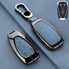 Leather Zinc Alloy Car Key Fob Case Cover For Chevy Malibu Camaro Cruze Equinox