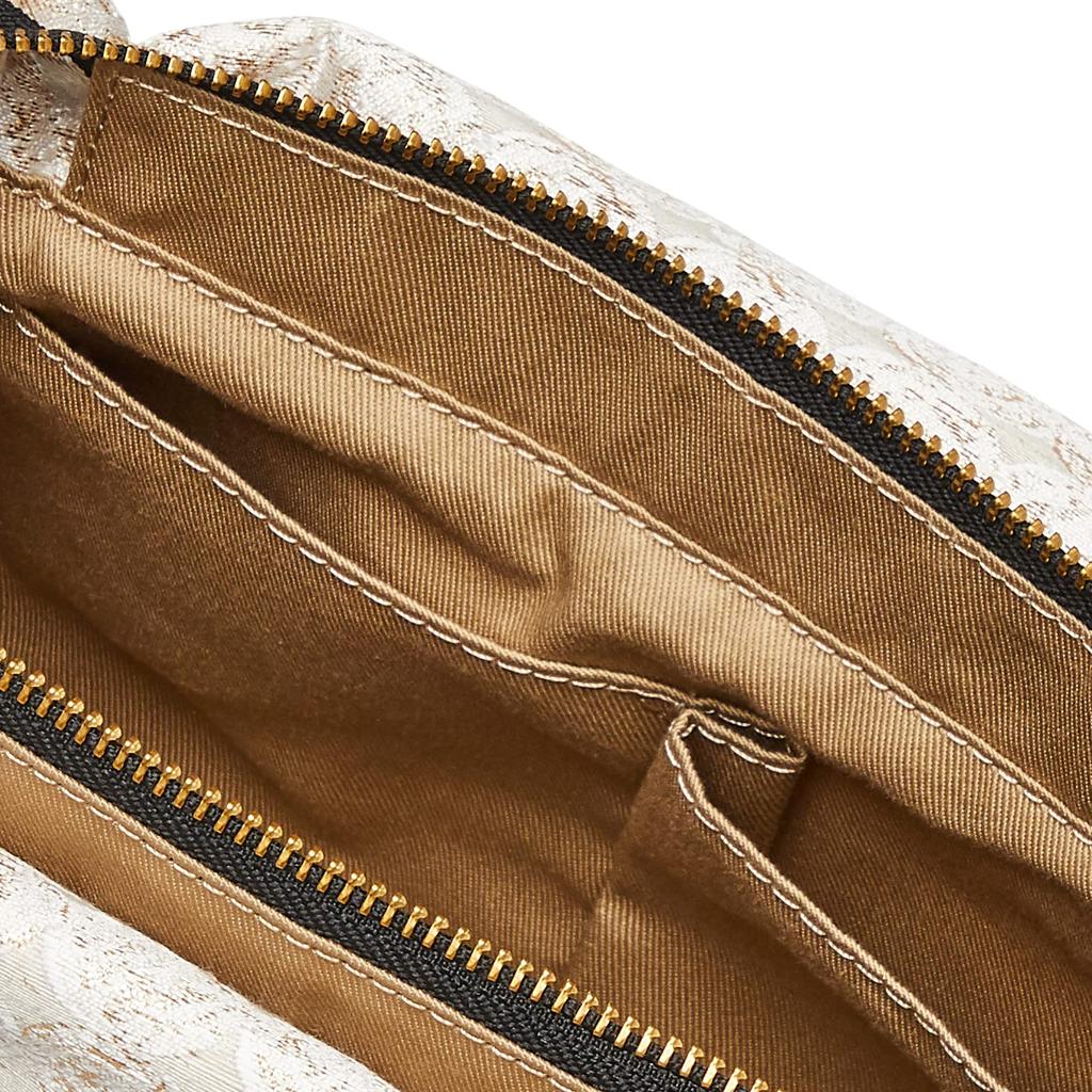 Сумка через плечо ТКАНЬ Серо-бежевый [Анти-форм дизайн] Женская (17)