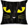 Home Decoration Halloween Theme Funny Face Digital Printing Pattern Cushion Covers For Sofa Bedroom Car Pillow Covers
